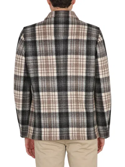 Aspesi Classic Collar Winter Jacket For Men In Multi