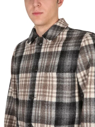 Aspesi Classic Collar Winter Jacket For Men In Multi