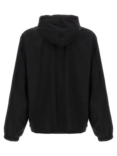 Givenchy Wool Hoodie Sweatshirt Black In Black