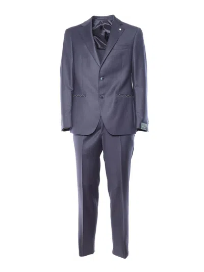 Brando-lubiam Suit In Blue
