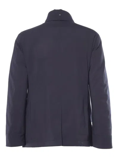 Montecore Double Breasted Down Jacket In Multicolor