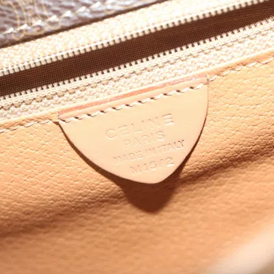 Pre-owned Celine Céline Brown Canvas Shoulder Bag ()