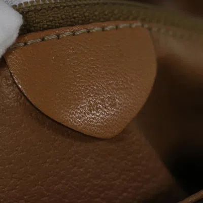 Pre-owned Celine Céline Macadam Brown Canvas Shoulder Bag ()