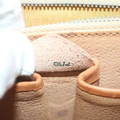 Pre-owned Celine Céline Macadam Brown Canvas Shoulder Bag ()