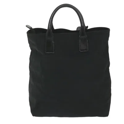 Pre-owned Gucci Black Canvas Tote Bag ()