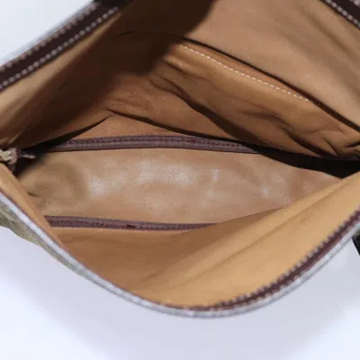 Pre-owned Loewe Khaki Suede Shoulder Bag ()