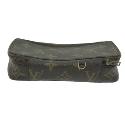 Pre-owned Louis Vuitton Boîte À Bijoux Brown Canvas Wallet  ()