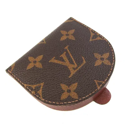 Pre-owned Louis Vuitton Porte Monnai Cuvette Brown Canvas Wallet  ()