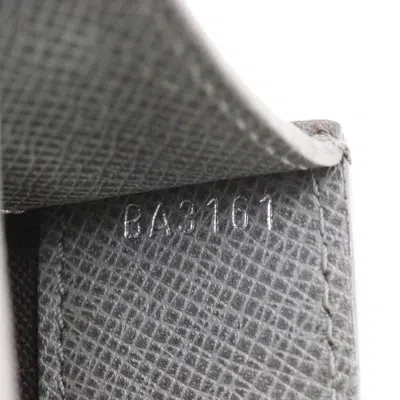 Pre-owned Louis Vuitton Robusto Grey Leather Briefcase Bag ()