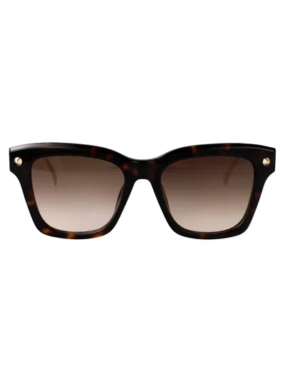 Alexander Mcqueen Alexander Mc Queen Cat Eye Sunglasses Am0483 S 002