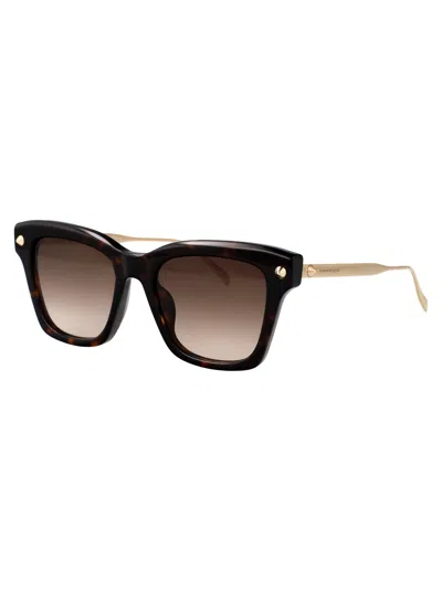 Alexander Mcqueen Alexander Mc Queen Cat Eye Sunglasses Am0483 S 002