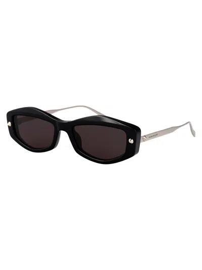 Alexander Mcqueen Alexander Mc Queen Geometrical Sunglasses Am0482 S 001