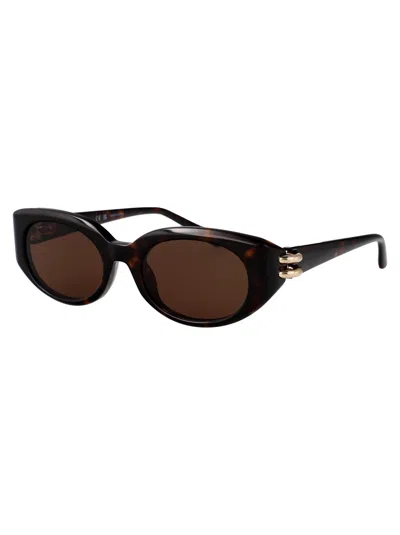 Alexander Mcqueen Round-frame Sunglasses