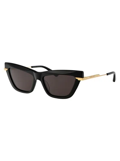 Bottega Veneta Bv1241s Acetate Sunglasses In Black