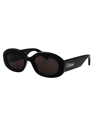 Chloé Chloe Oval Sunglasses Ch0258 S 001