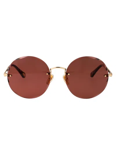 Chloé Chloe Rimless Sunglasses Ch0254 S 002