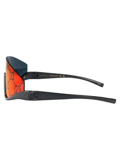 Gucci Eyewear Shield Frame Sunglasses