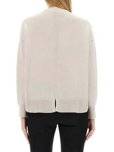 S Max Mara Jersey "venice" In Powder