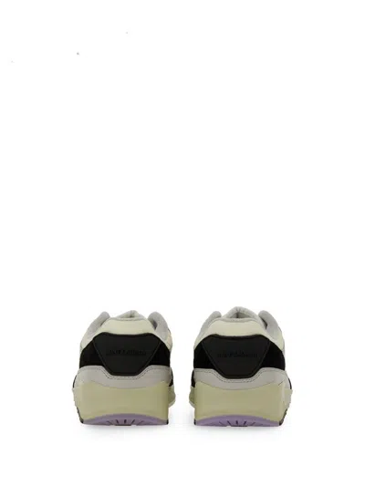 Saint Laurent Bump Sneakers In White