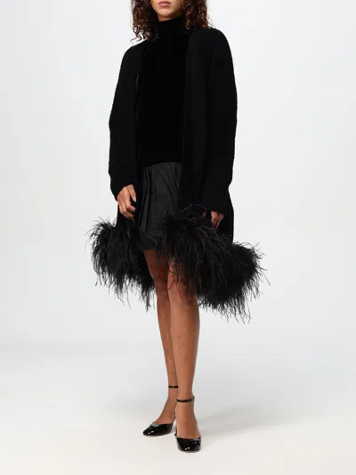 Max Mara Pianoforte Dress Woman Black Women In Black