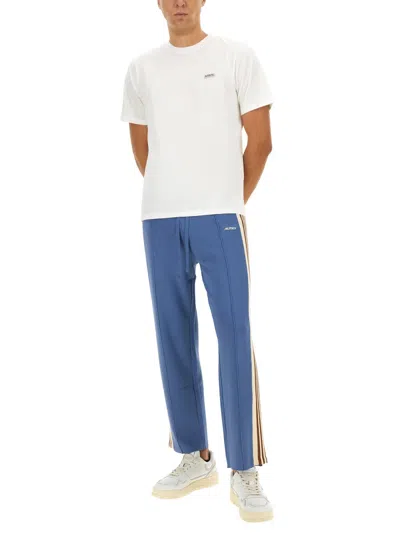 Autry Relaxed Fit Jogging Pants With Side Stripes