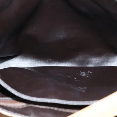 Pre-owned Celine Céline Macadam Beige Canvas Shoulder Bag ()
