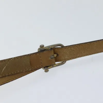Pre-owned Celine Céline Triomphe Beige Canvas Shoulder Bag ()