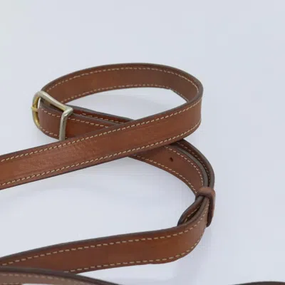 Pre-owned Celine Céline Triomphe Vintage Brown Canvas Shoulder Bag ()