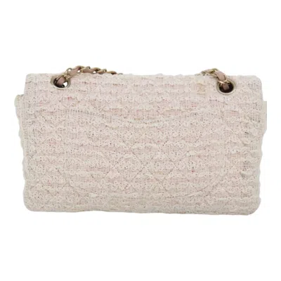 Pre-owned Chanel Timeless Pink Cotton Shoulder Bag ()