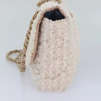 Pre-owned Chanel Timeless Pink Cotton Shoulder Bag ()