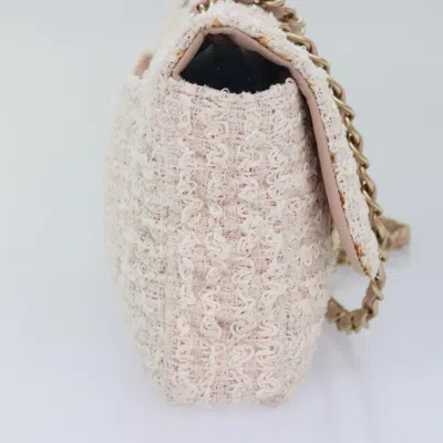 Pre-owned Chanel Timeless Pink Cotton Shoulder Bag ()