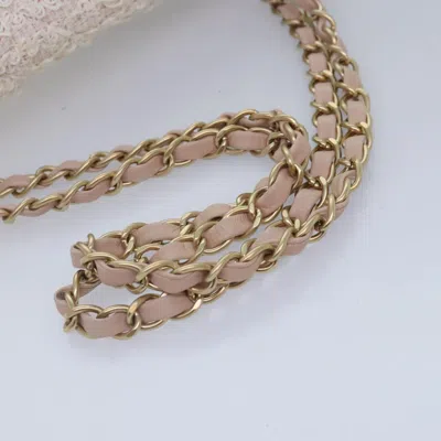 Pre-owned Chanel Timeless Pink Cotton Shoulder Bag ()