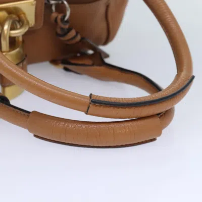 Pre-owned Chloé Paddington Brown Leather Shoulder Bag ()