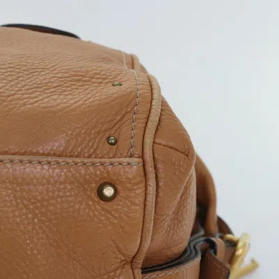 Pre-owned Chloé Paddington Brown Leather Shoulder Bag ()