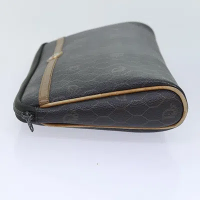 Pre-owned Dior Brown Canvas Clutch Bag ()