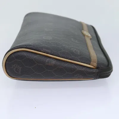 Pre-owned Dior Brown Canvas Clutch Bag ()