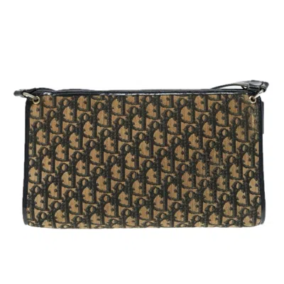 Pre-owned Dior Navy Canvas Shoulder Bag ()