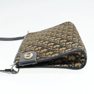 Pre-owned Dior Navy Canvas Shoulder Bag ()