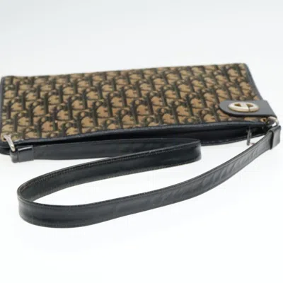 Pre-owned Dior Navy Canvas Shoulder Bag ()