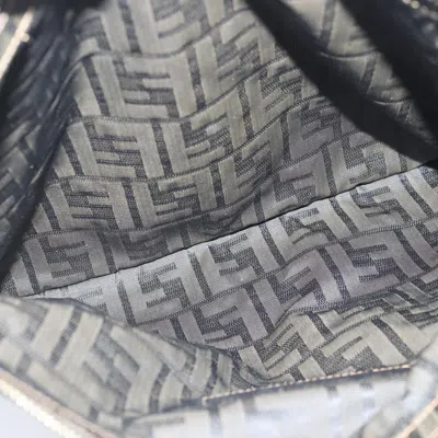 Pre-owned Fendi Zucca Brown Canvas Clutch Bag ()