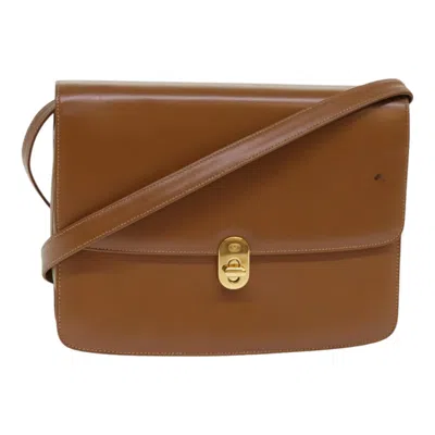 Pre-owned Gucci Brown Leather Shoulder Bag ()
