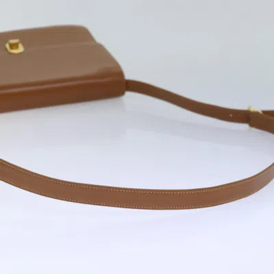 Pre-owned Gucci Brown Leather Shoulder Bag ()