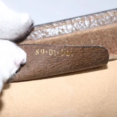 Pre-owned Gucci Gg Canvas Beige Canvas Clutch Bag ()