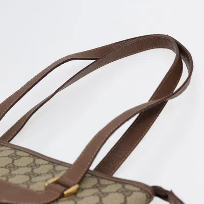 Pre-owned Gucci Gg Canvas Brown Canvas Tote Bag ()