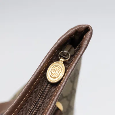 Pre-owned Gucci Gg Canvas Brown Canvas Tote Bag ()