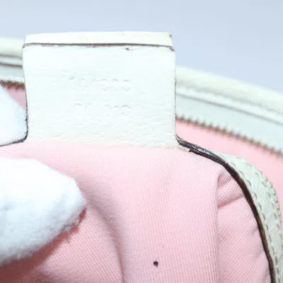 Pre-owned Gucci Gg Canvas Pink Canvas Shoulder Bag ()