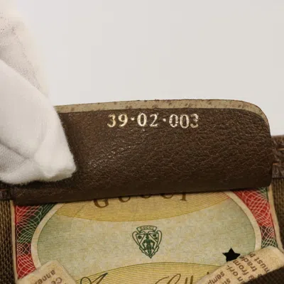 Pre-owned Gucci Sherry Beige Canvas Tote Bag ()