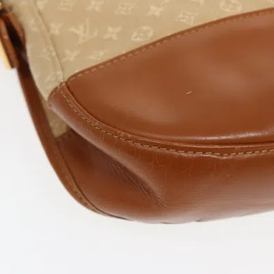 Pre-owned Louis Vuitton Belaia Beige Canvas Shoulder Bag ()