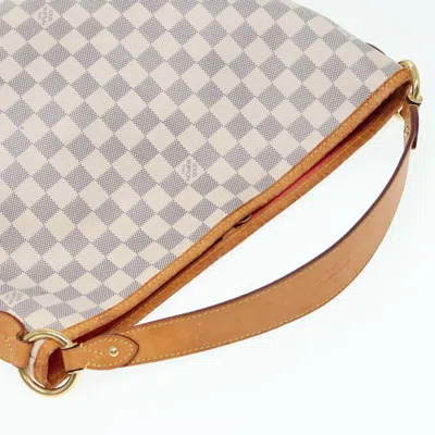 Pre-owned Louis Vuitton Delightful Grey Canvas Shoulder Bag ()