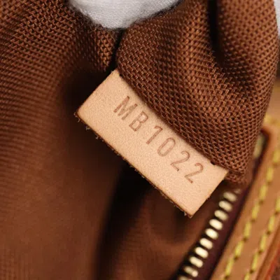 Pre-owned Louis Vuitton Porte Documents Brown Canvas Briefcase Bag ()